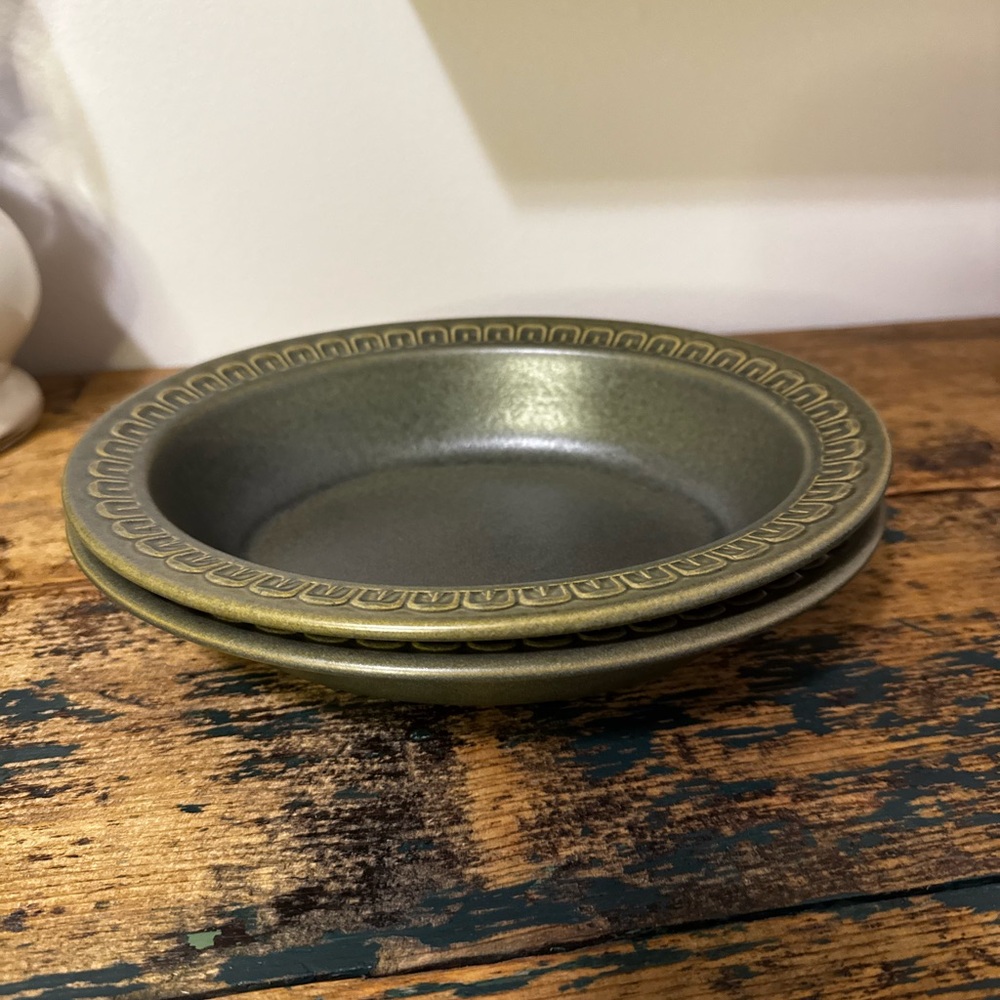 Wedgwood Cambrian Green Oval Serving Bowls